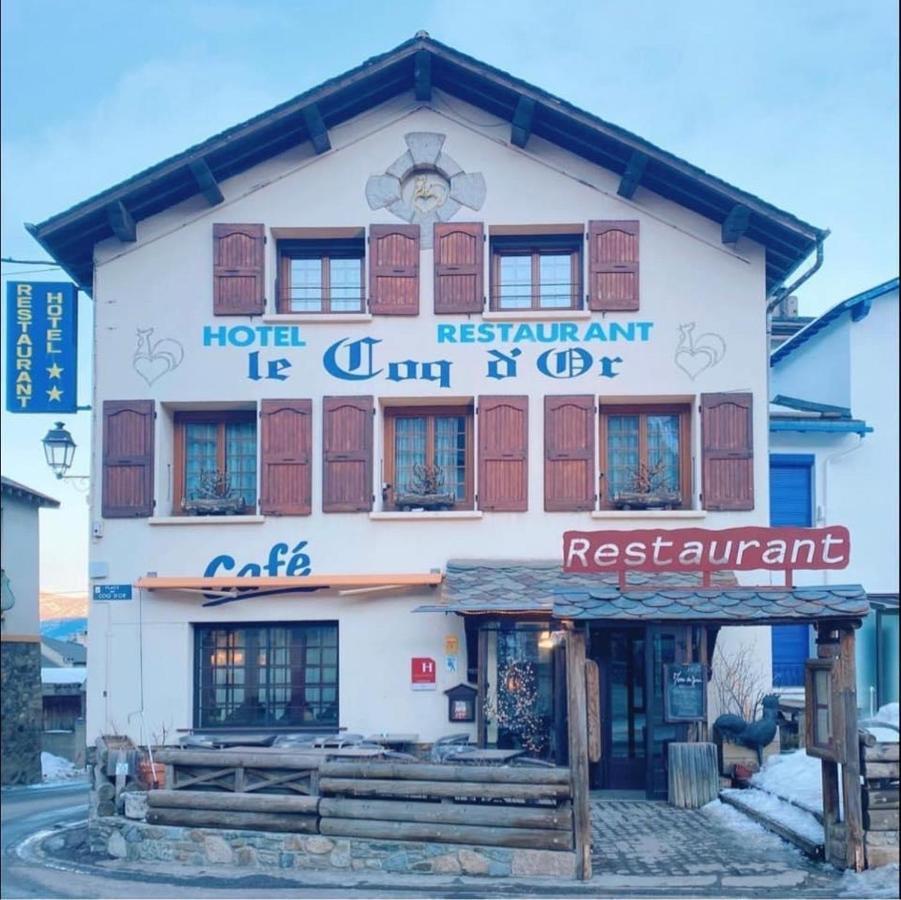 Hotel Le Coq D'Or Les Angles  Exteriör bild
